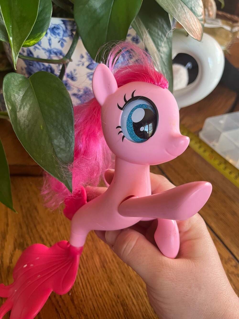 My Little Pony The Movie Pinkie Pie Swimming Seapony 7" Figure - Picture 2 of 3
